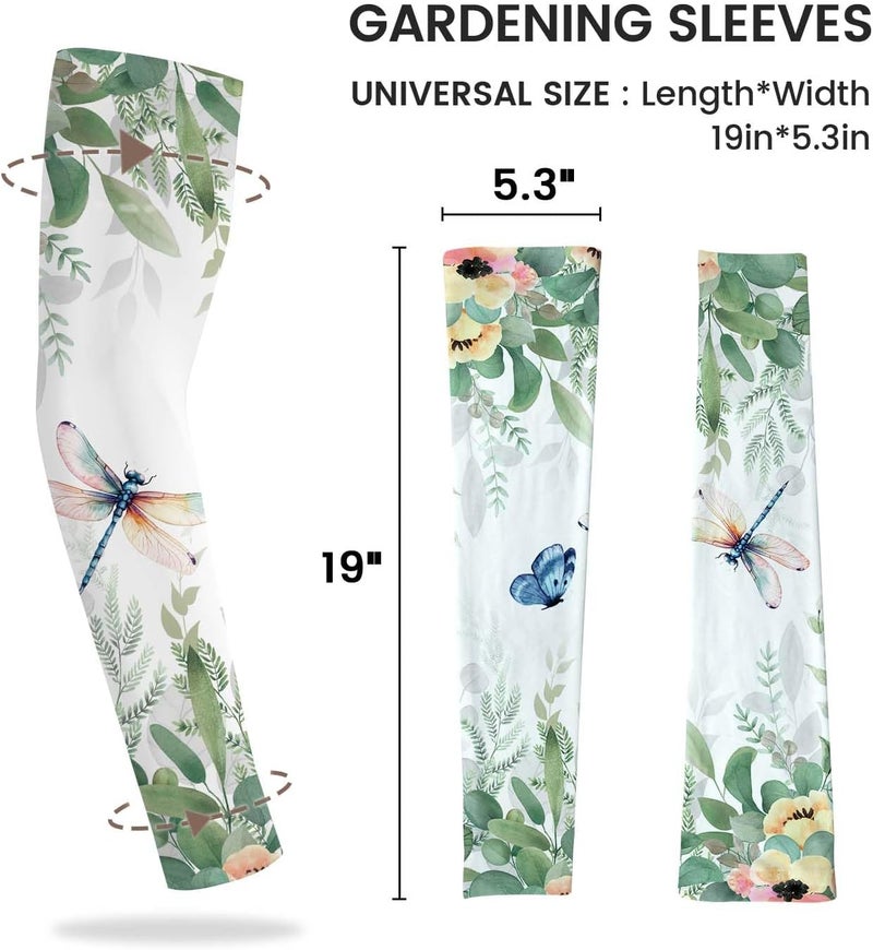 YPHCDO Store Gardening Sleeves Farm Sun Protection Arm Cooling Sleeves Thorn Proof Garden for Women Men with Thumb Hole - Image 5